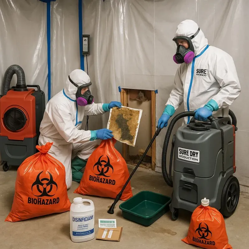 Contaminated Water Handling Protocols process in Belcourt, ND