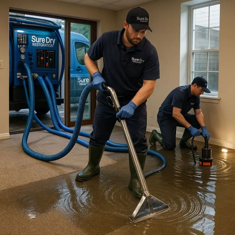 Water Extraction and Removal process in Belcourt, ND